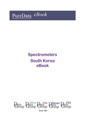 cover image of Spectrometers in South Korea